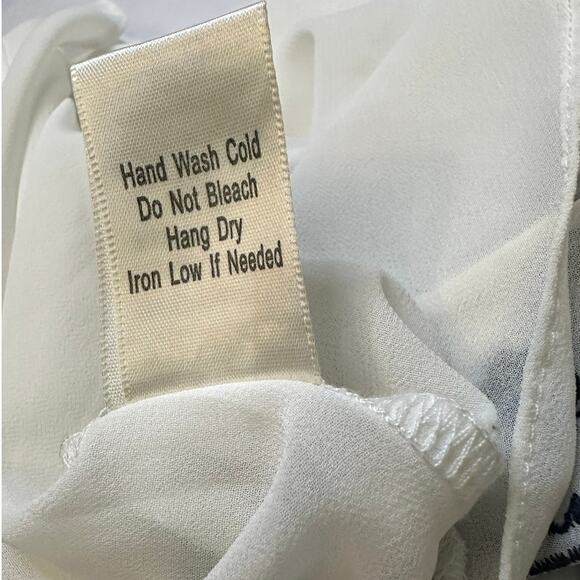 Blu Pepper Sheer Top Size M - Picture 5 of 5